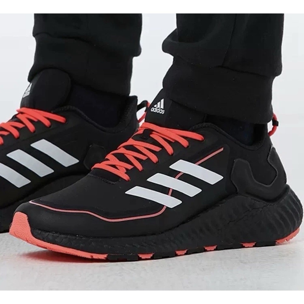 *NEW* Men's Size 5.5 Adidas Climawarm LTD Boost Running Shoes‎ Black/Pink
